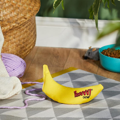Yeowww! banana toy size comparison 7 inches