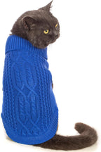 Stretchy Cat Sweater - 17 Colors & 6 Sizes | Snug Winter-Ready Knit for Boy/Girl Cats & Kittens(Maple Leaf Red, Small) - Image 14