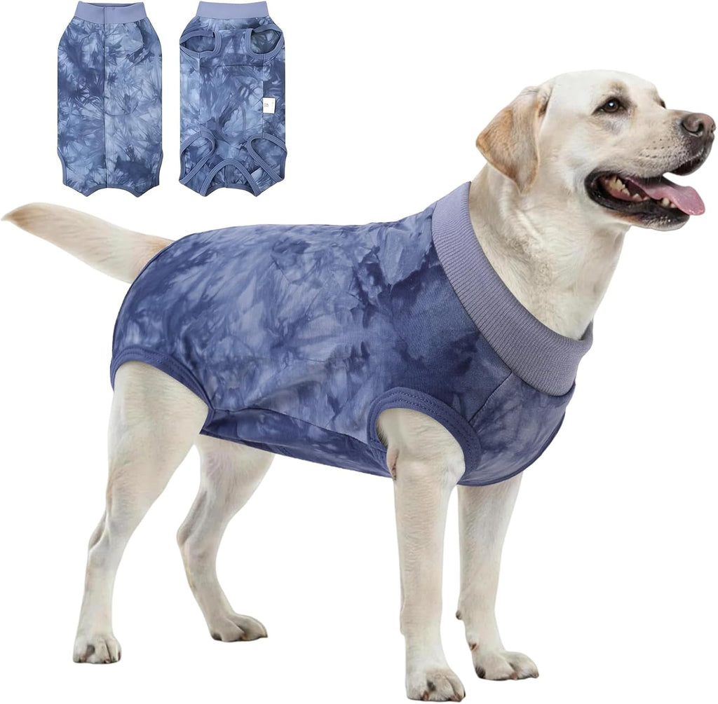 SAWMONG Recovery Suit for Dogs Female Male, Breathable Dog Onesie After Surgery Spay Neuter, Professional Dog Surgical Suit, Substitute Pet E-Collar Cone, Camouflage, X-Large - Image 14