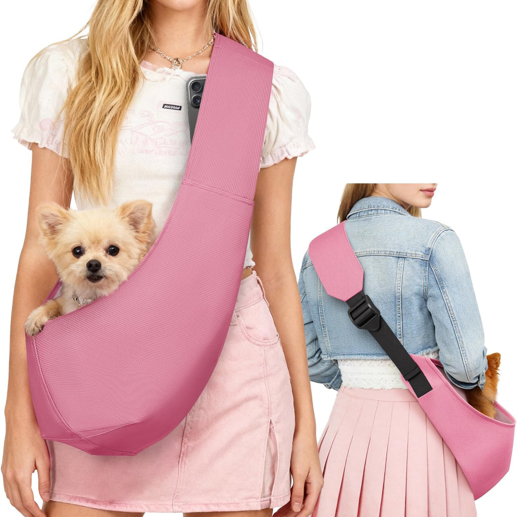 Comfortable travel sling for small pets