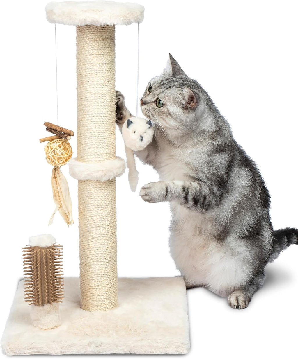 Catify Spin n' Scratch Cat Scratch Pad Refill - Round, 5-Pack - Image 11