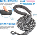 BAAPET reflective dog walking lead heavy duty climbing rope close up