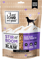 I AND LOVE AND YOU Stir and Boom Dehydrated Freeze Dried Raw Dog Food - Beef - Grain Free, Real Meat, No Fillers, 3lb Bag - Image 9