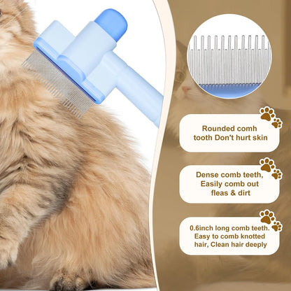 YBEATY self cleaning slicker brush set packaging for authentic pet care