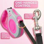 Petimp leash 360 degree tangle free hook mechanism