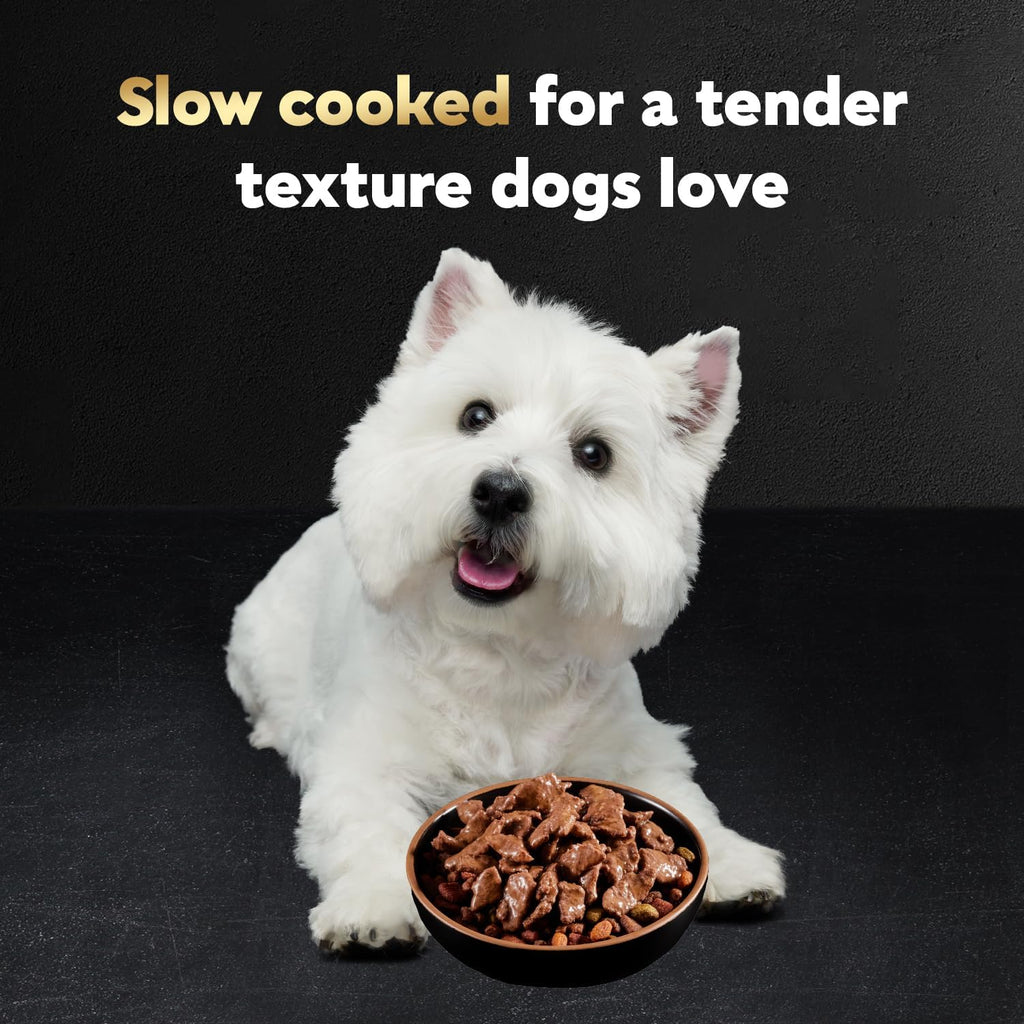 Cesar easy peel dog food trays filet mignon flavor