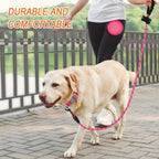 BARKBAY premium imported pink pet leash packaging view