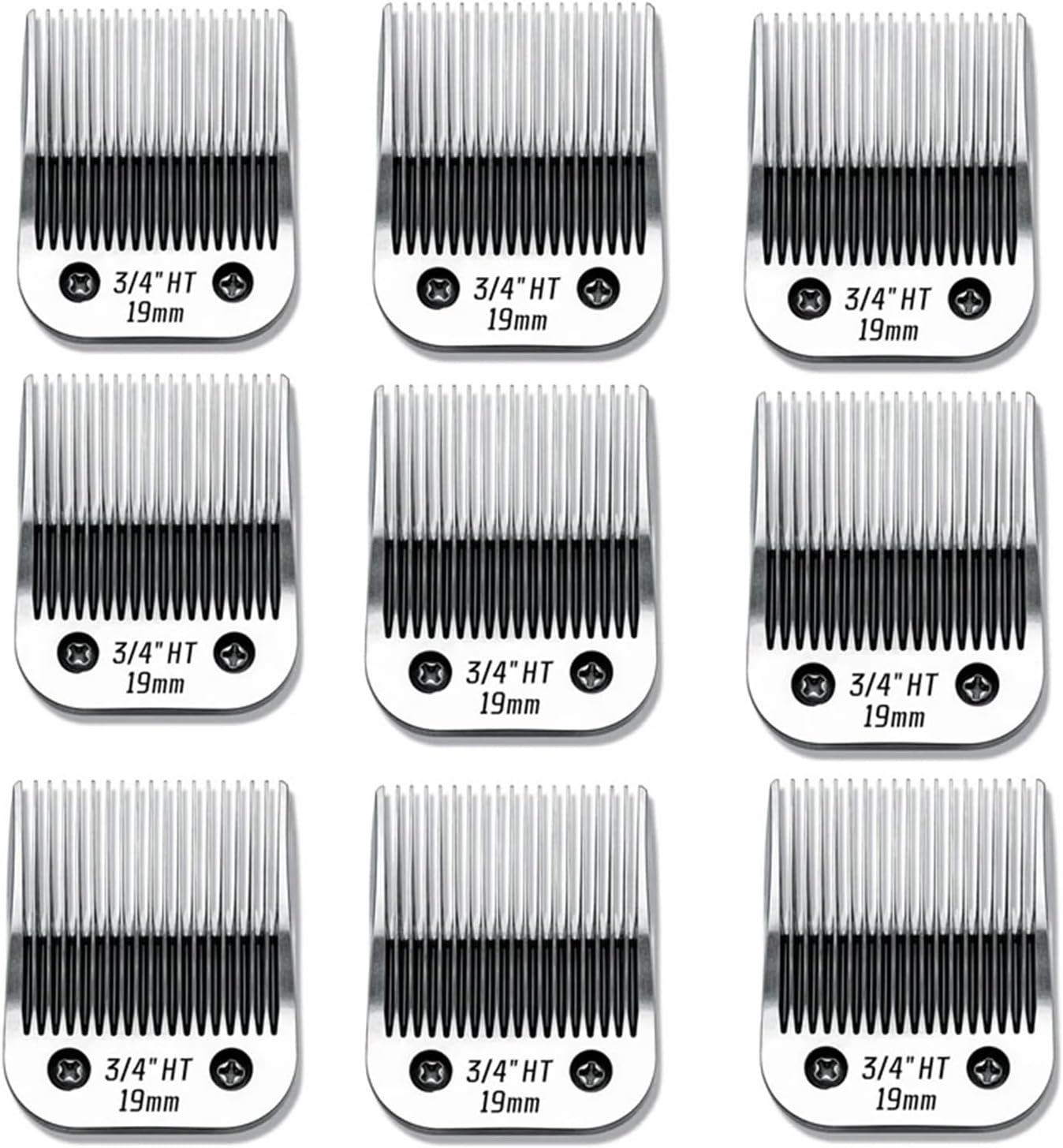 Durable ceramic pet clipper replacement blade in packaging