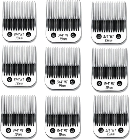 Durable ceramic pet clipper replacement blade in packaging