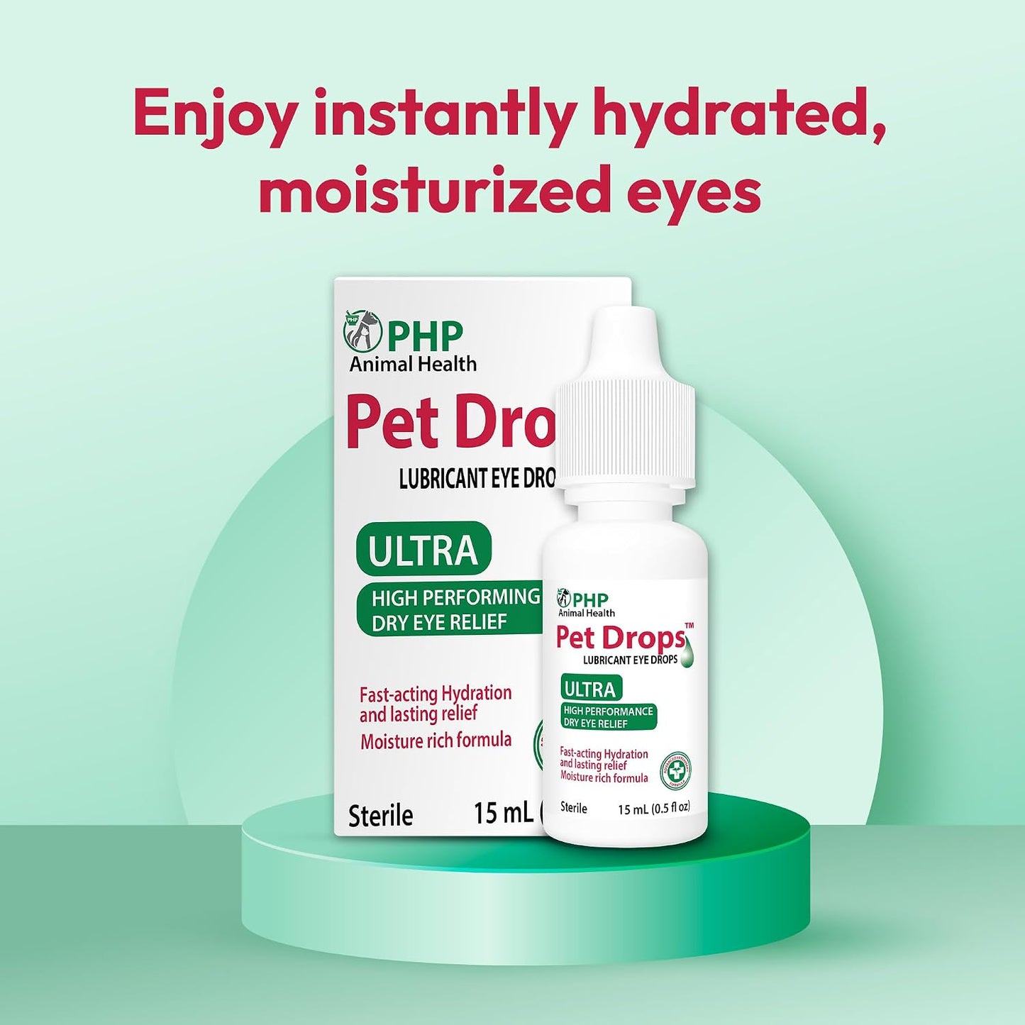 Pet Health Pharma fast acting hydration formula side packaging details