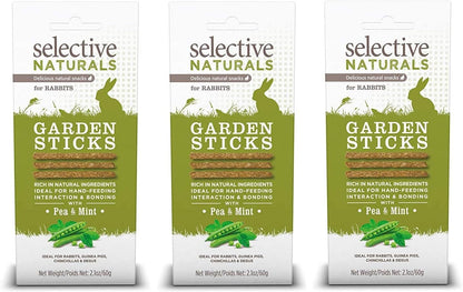 Supreme Petfoods Selective Naturals Garden Sticks rabbit treats front packaging view