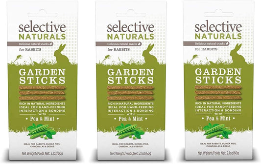 Supreme Petfoods Selective Naturals Garden Sticks rabbit treats front packaging view