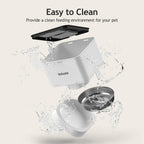 VOLUAS Automatic Cat Feeder, 4L Timed Dry Food Dispenser for Cats & Dogs - Image 6