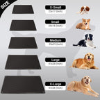 Grenty dog crate mat inside a wire pet cage