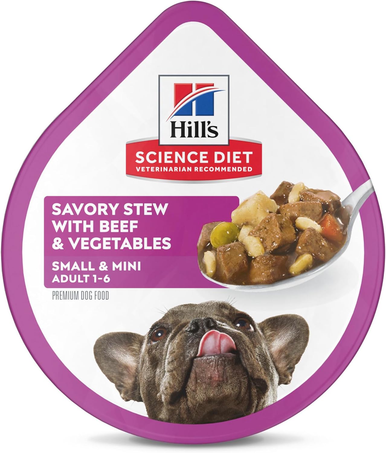Hill's Science Diet Small & Mini, Adult 1-6, Small & Mini Breeds Premium Nutrition, Wet Dog Food, Variety Pack: Chicken & Vegetables; Salmon & Vegetables Stew, 3.5 oz Tray Variety Pack, Case of 12 - Image 12