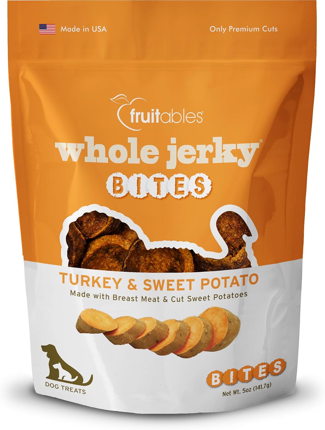 Fruitables Whole Jerky Bites, Healthy Dog Treats, Puppy Essentials, Jerky Dog Treats, Made in the USA, No Artificial Ingredients, Grilled Bison & Apple Flavor, 5oz - Image 11