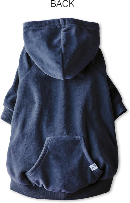 Pet Passion premium organic cotton pet apparel back pocket detail view