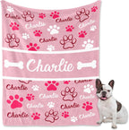 Personalized Dog Blanket, Customized Pet Blankets with Name Picture, Throw Blanket for Small Medium Large Dog Puppy Cat - Image 9