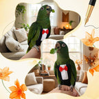 HekouJiub washable bird clothes inner lining
