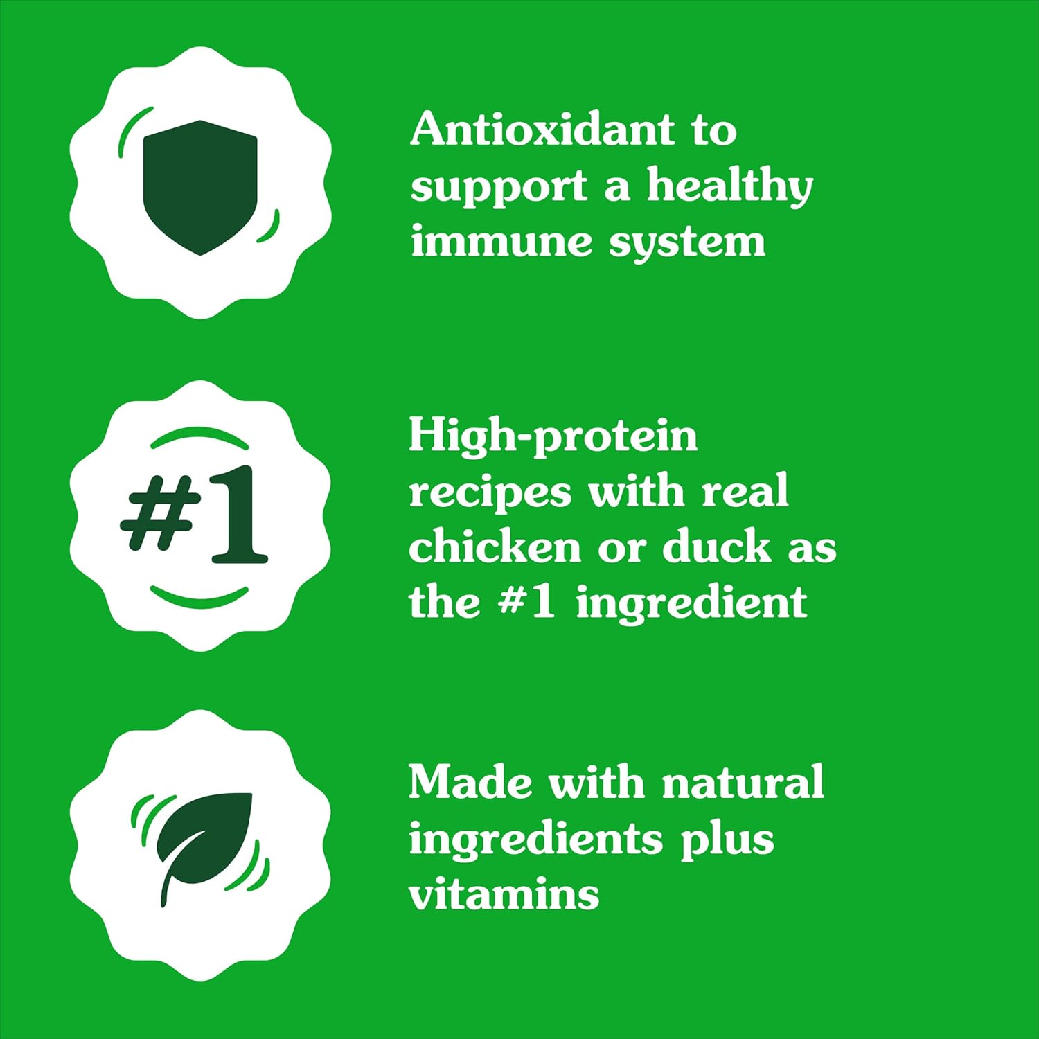 Greenies high protein wet mix in dog food tray with natural ingredients