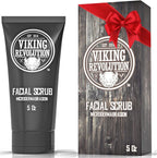 Viking Revolution face scrub front view packaging