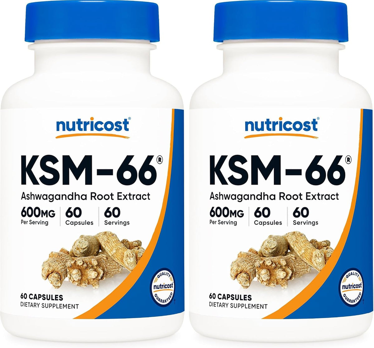 Nutricost KSM-66 Ashwagandha Root Extract (600mg) 60 Capsules - Image 8