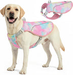 KYEESE Dog Cooling Vest, Breathable Mesh Dog Cooling Shirt for Small Dogs with D-Ring, Sun Protection Reflective Dogs Cooler Jacket with Adjustable Buckle for Summer Hiking Walking, Blue, M - Image 11
