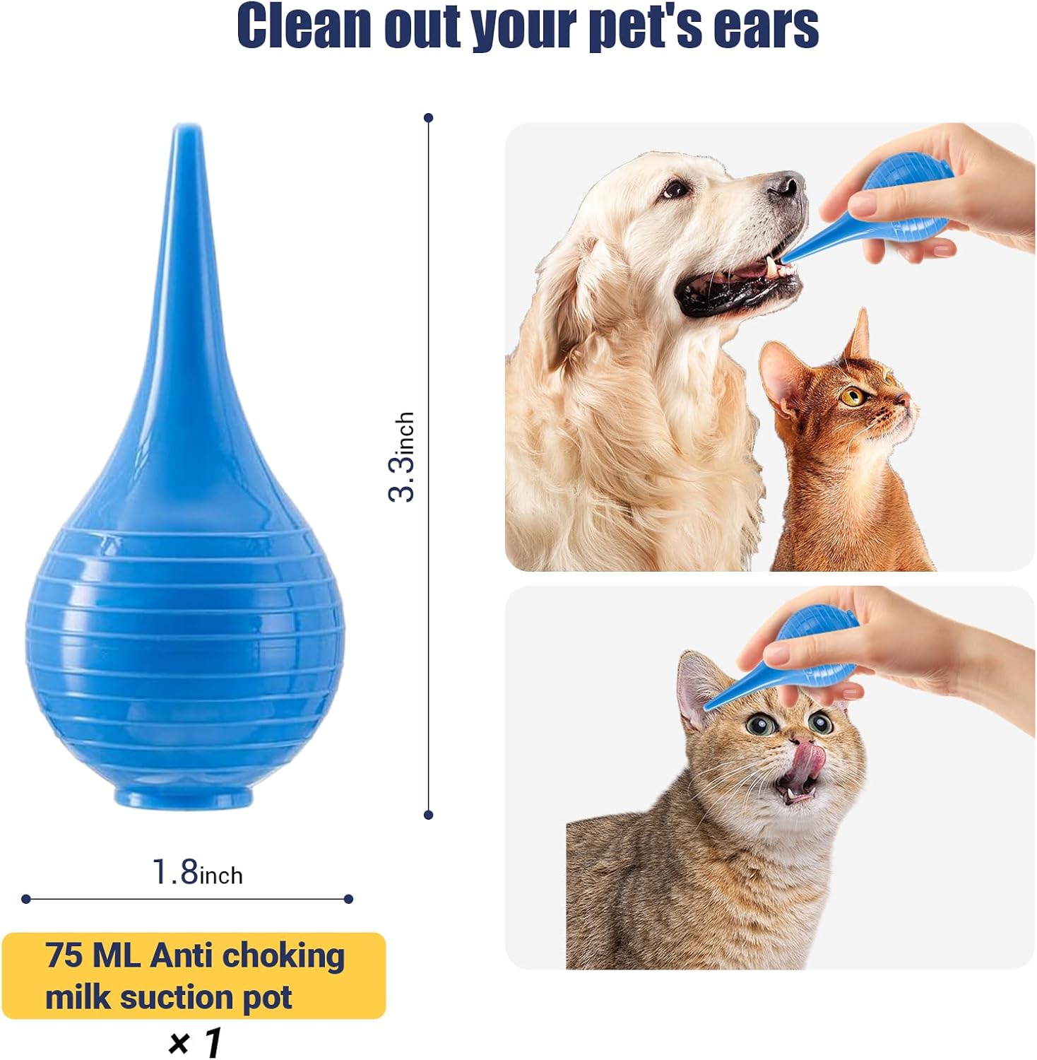 Twenty milliliter syringes included in the Reddoudou feeding kit