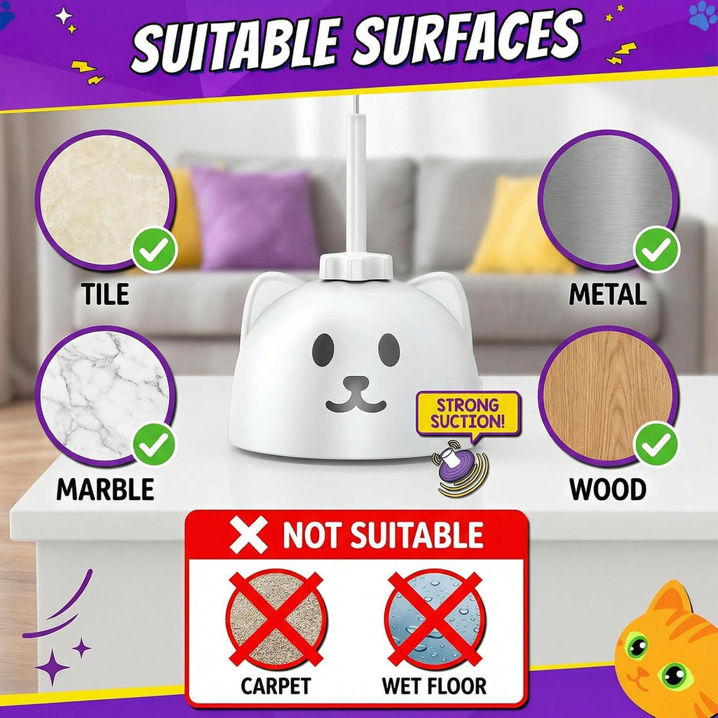 Safe non toxic materials of Catpick Joy cat toy package contents display.