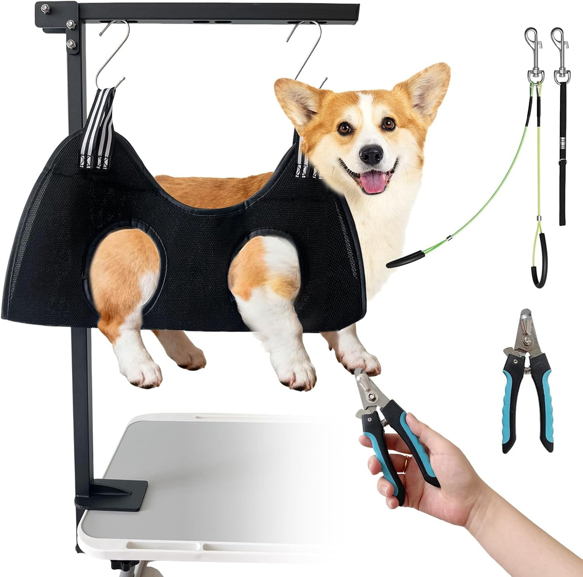 Mot Ycse professional dog grooming arm kit front view