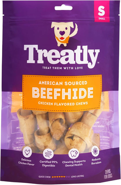 American Sourced Beefhide Bones 15-17" Dog Chew Treats - Natural Flavor, 1 Count/1 Pack - Image 14