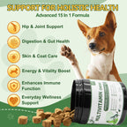 Nature Target dog multivitamin soft chews texture and size