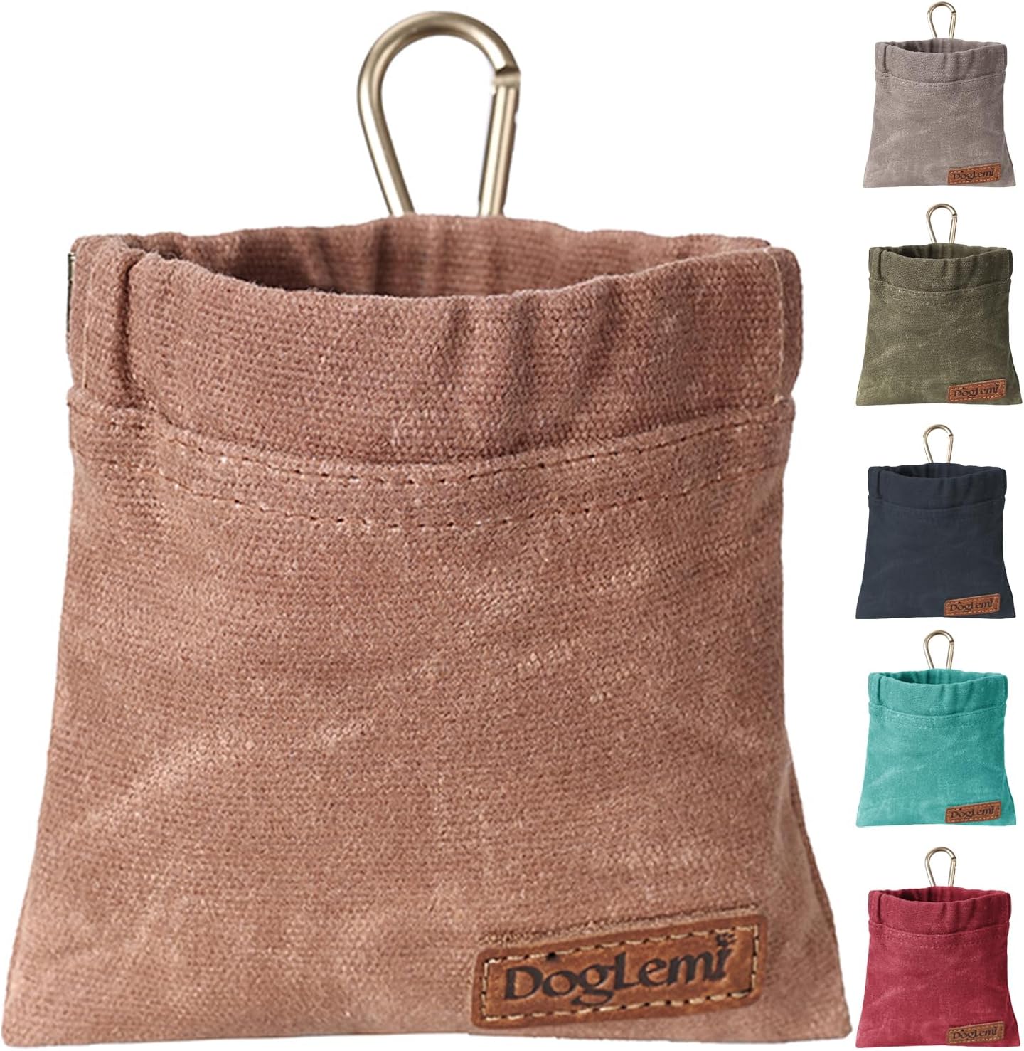 ETIAL Dog Treat Pouch,Portable Puppy Dog Training Treat Bag,Hand Free Dog Walking Bag,Auto Closing Pet Feed Snack Reward Pocket,Dog Food Dispenser for Pet Puppy Travel or Outdoor Use - Image 9