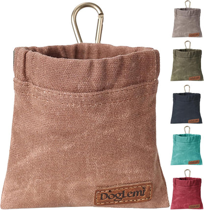 ETIAL Dog Treat Pouch,Portable Puppy Dog Training Treat Bag,Hand Free Dog Walking Bag,Auto Closing Pet Feed Snack Reward Pocket,Dog Food Dispenser for Pet Puppy Travel or Outdoor Use - Image 9
