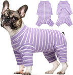 Kuoser Recovery Suit for Medium Dogs After Surgery, Long Sleeve Dog Surgery Recovery Suit, Dog Onesie for Abdominal Wounds Skin Disease, Green M - Image 12