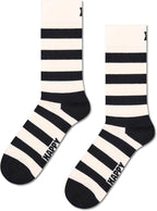 Detailed view of reinforced heel and toe on Happy Socks