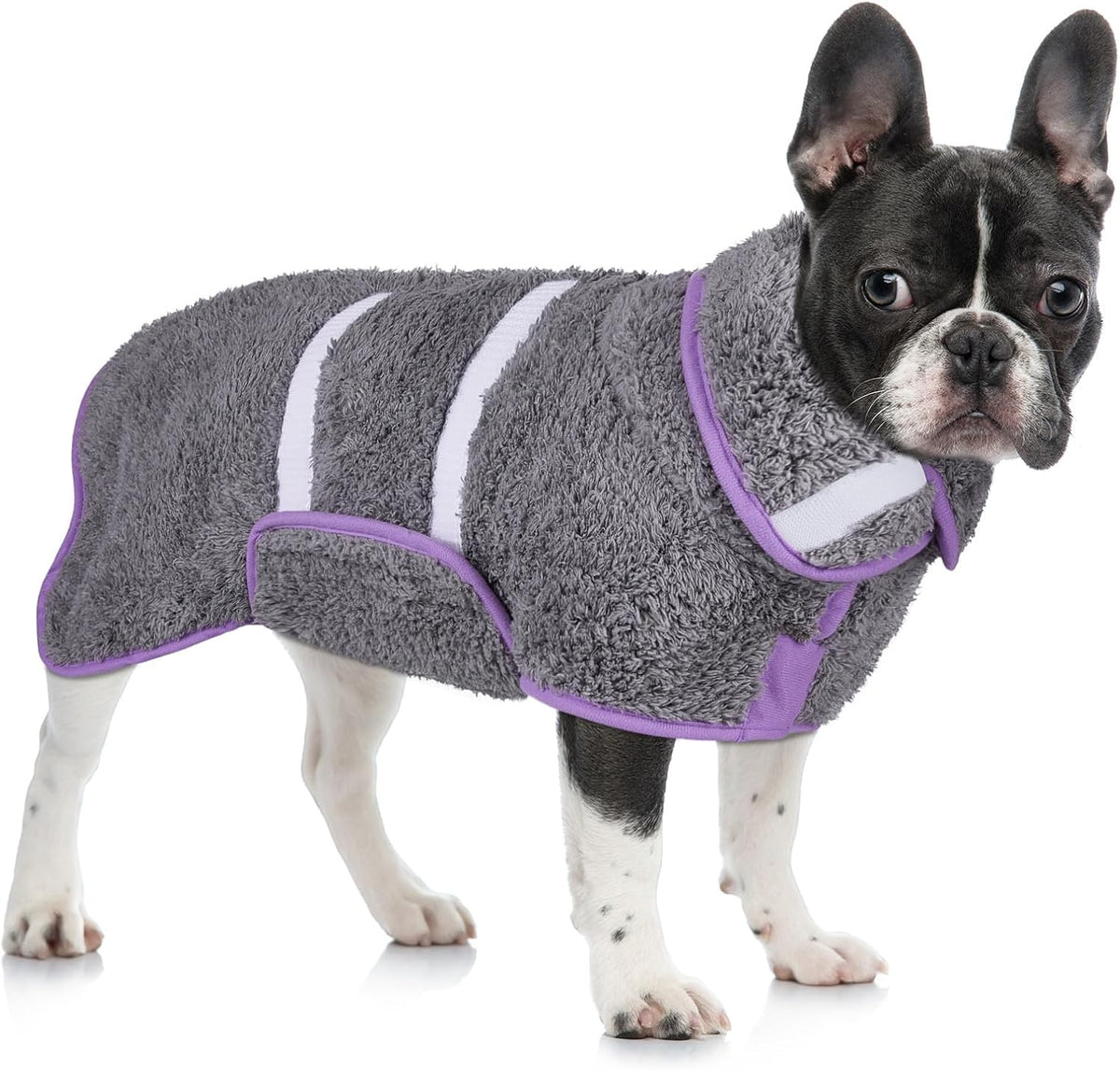 Dog Bathrobe Super Absorbent Dog Towels Large Quick Drying Robes for After Bath Soft Adjustable Warm Keeping Dogs Towel(S-XXL) - Image 14