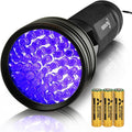 Escolite 51 LED ultraviolet flashlight front view for pet urine detection.