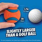 Chuckit! Ultra Ball floating in water