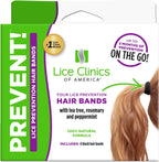 Lice Clinics of America Lice Prevention Hair Bands front view packaging