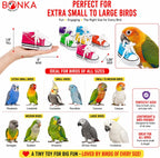 Bonka Bird Toys 6 Mini Sneakers Colorful Cotton Shredding Parrot Parrotlet Budgie Finch Cockatoo - Image 5