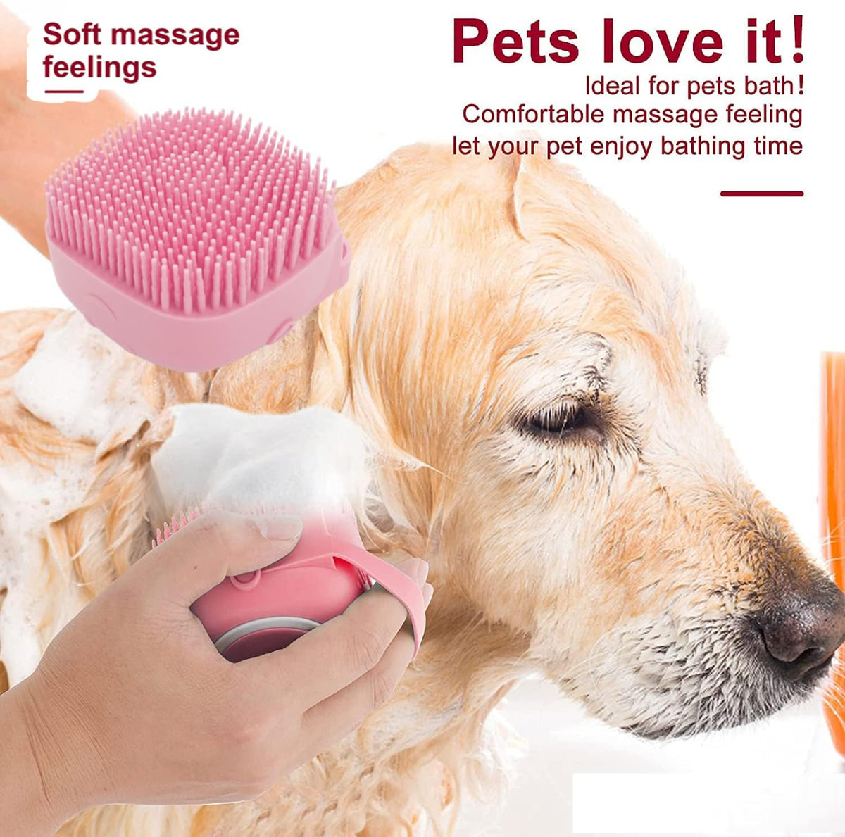 Fine metal flea comb for clearing pests and debris from pet fur