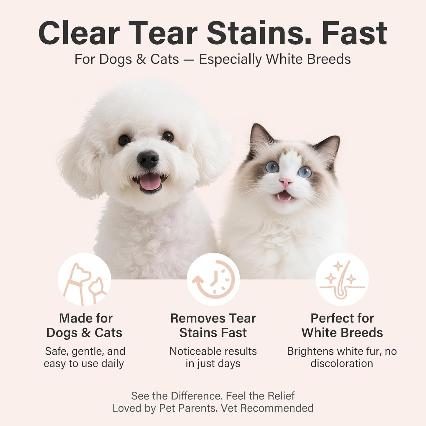 Imported USA pet grooming balm for removing stubborn eye crust