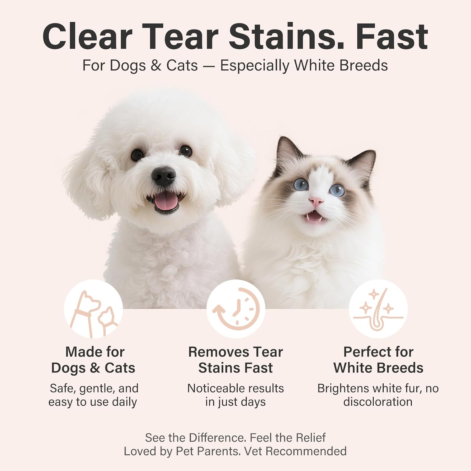 Imported USA pet grooming balm for removing stubborn eye crust