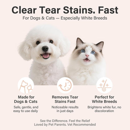 Imported USA pet grooming balm for removing stubborn eye crust