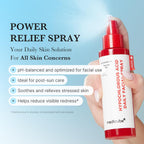 Medicube soothing facial mist bottle packaging angle