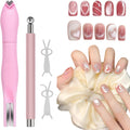 Hingtai Bluedeal cat eye nail magnet kit front view with all four pieces displayed