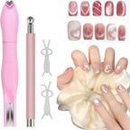 Hingtai Bluedeal cat eye nail magnet kit front view with all four pieces displayed