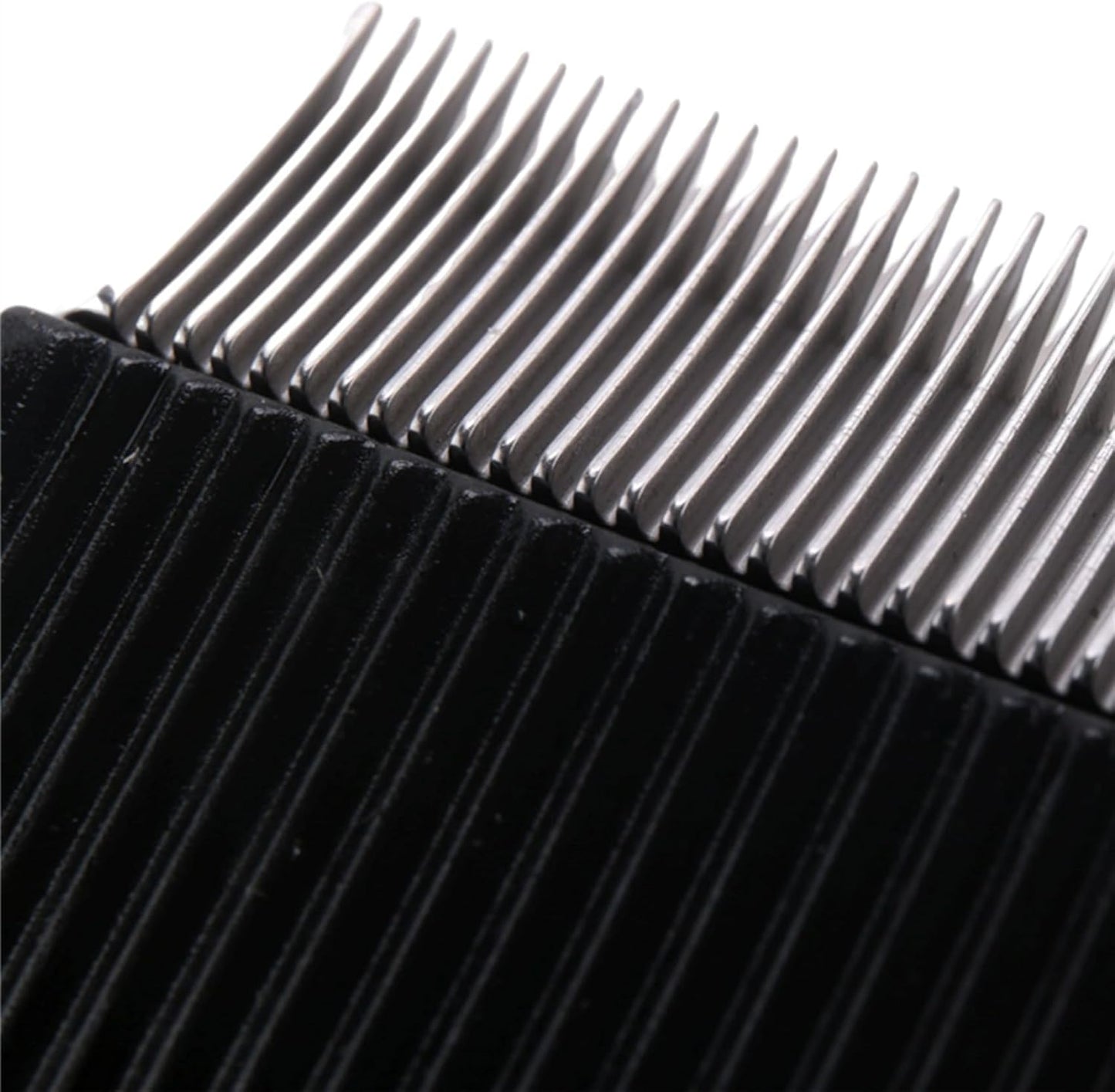 Rear side angle of the ABS plastic casing for the universal dog and cat trimmer replacement head