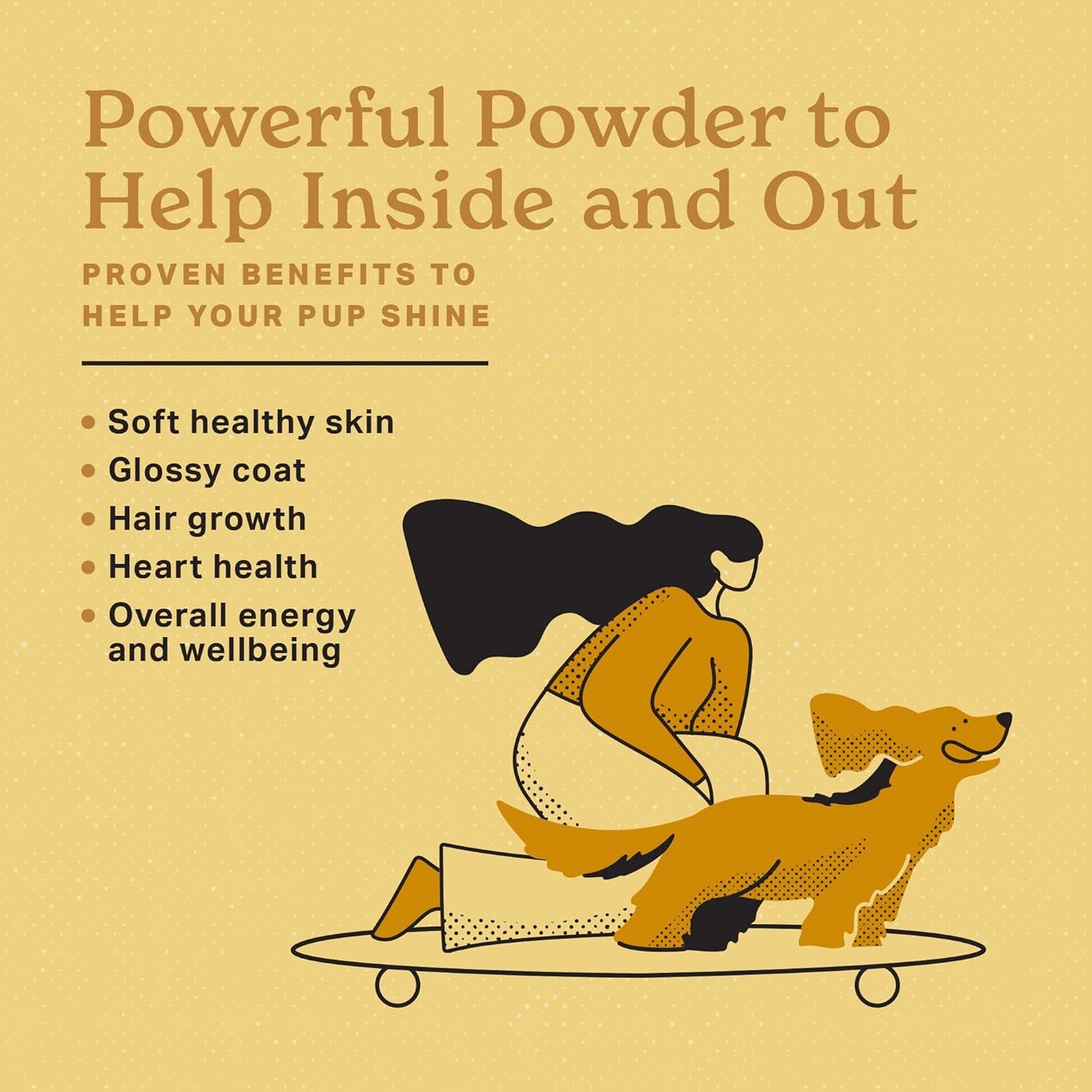 The Missing Link Superfood Powder Bag Packaging Details